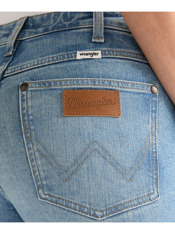 Wrangler Wrangler Jeansy 112378170 Niebieski Bootcut Fit