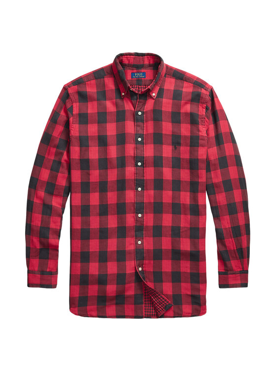 Polo Ralph Lauren Polo Ralph Lauren Риза 710P00517001 Червен Regular Fit