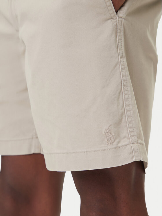 Polo Ralph Lauren Polo Ralph Lauren Riidest šortsid Prepster 710644995 Beež Classic Fit