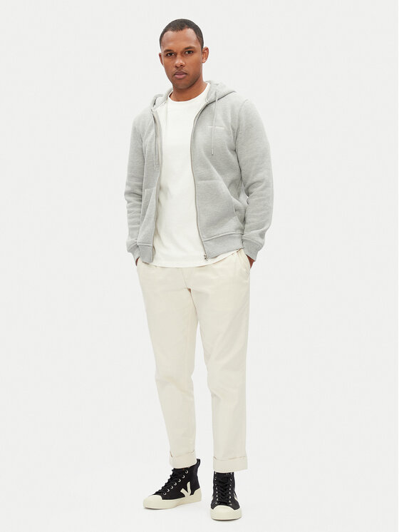 Pepe Jeans Pepe Jeans Bluză Damian PM582752 Gri Regular Fit