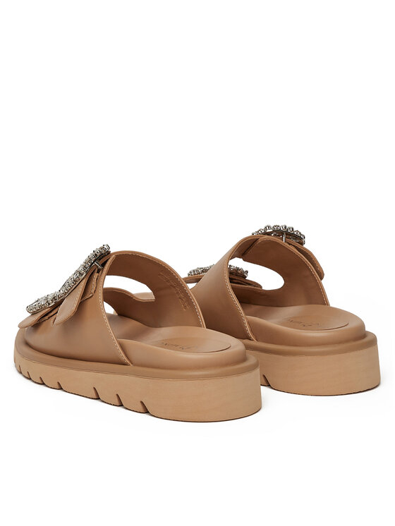 Eva Minge Eva Minge Şlapi LILY-VII75-06-1 Bej