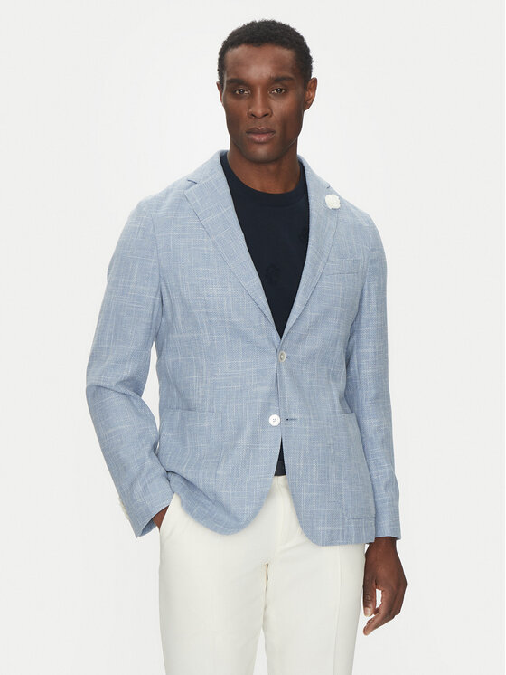 BOSS Sako C-Hanry-252 50540742 Modrá Slim Fit