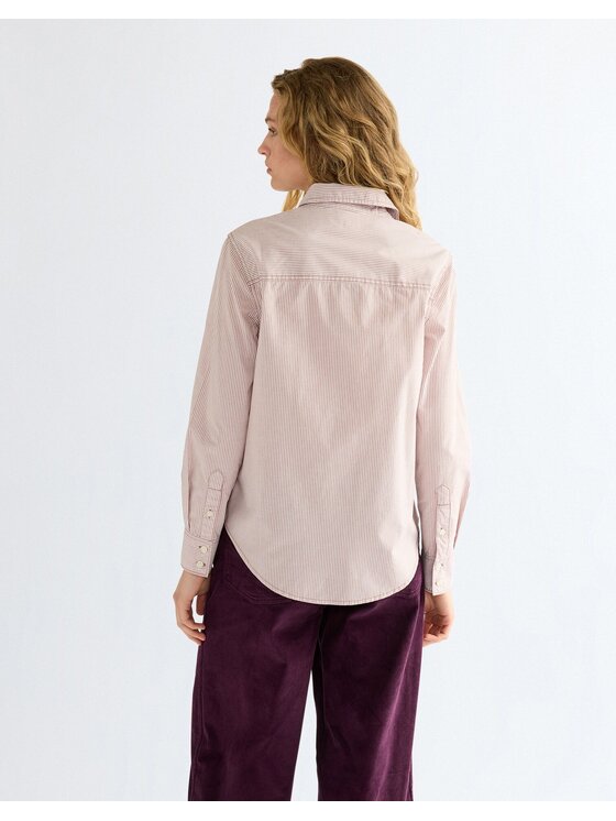Wrangler Wrangler Koszula 1 PKT SHIRT Beżowy Regular Fit