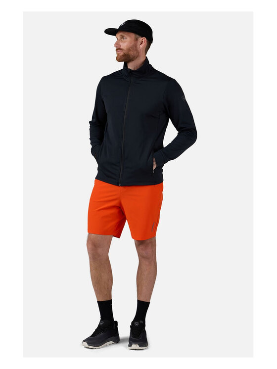 Rossignol Rossignol Bluza techniczna Mid Layer Stretch Jkt Czarny Regular Fit