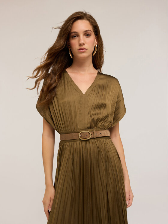 Motivi Motivi Abito da sera 7238Q003356N035 Verde A-Line Fit