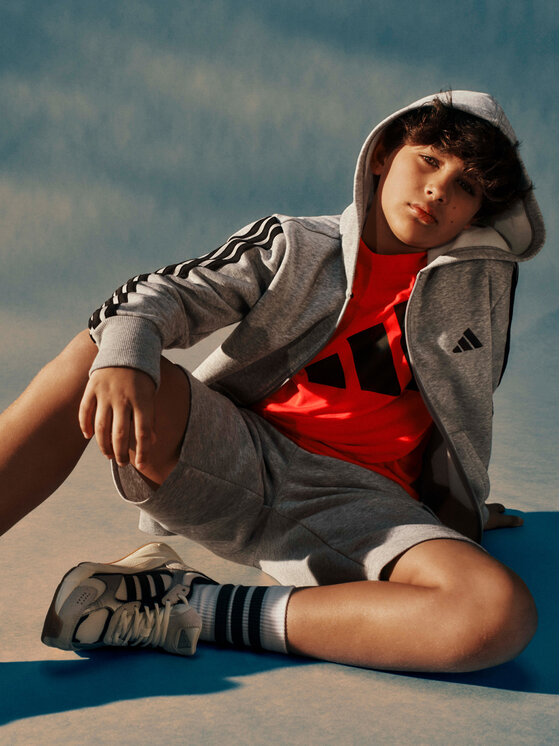 adidas adidas Szorty sportowe Essentials Cargo JE3973 Szary Regular Fit