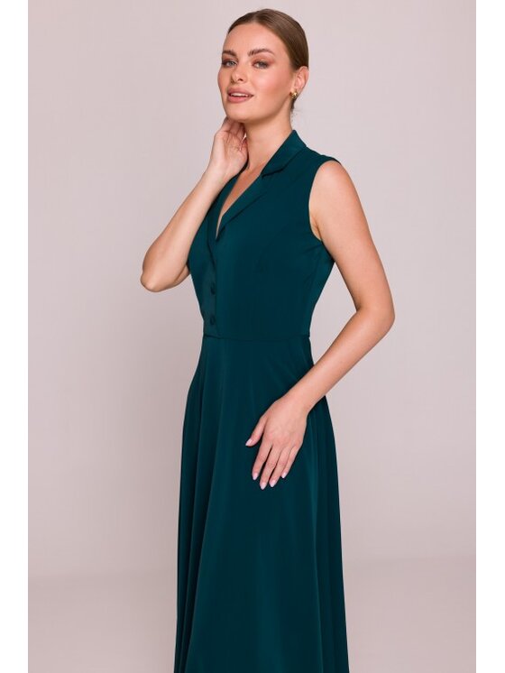 Stylove Stylove Sukienka letnia S409 Zielony A-Line Fit