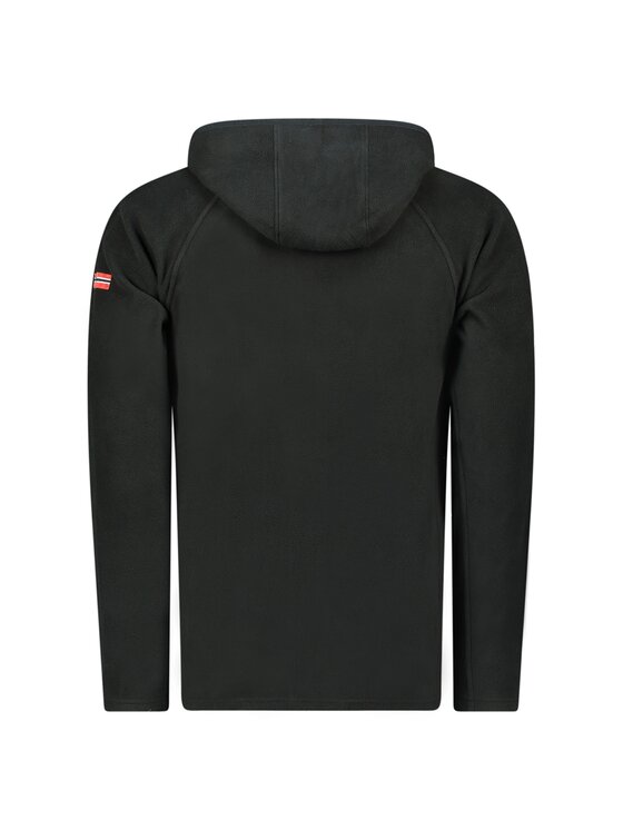 Geographical Norway Geographical Norway Bluza WY2921H/GN-BLACK Czarny Regular Fit