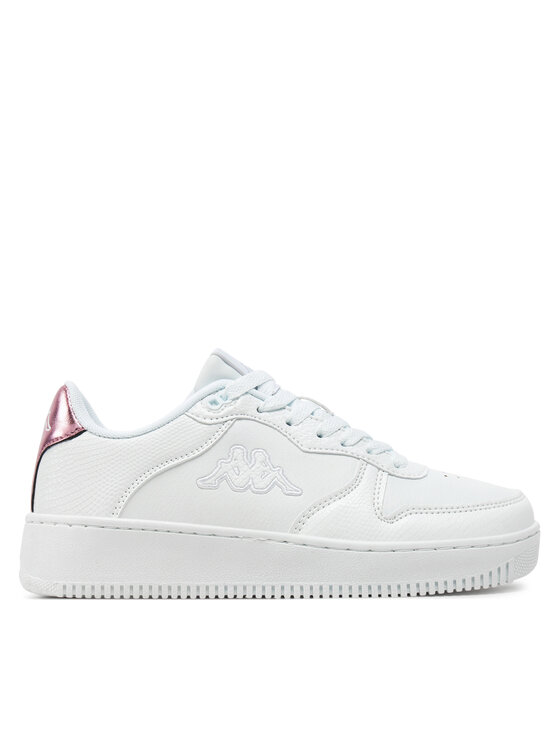 Kappa Kappa Sneakersy Logo Maserta 6 341J7VW Biela