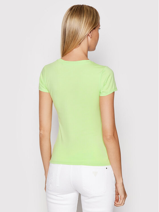 T-shirt W2GI24 KA0Q1 Verde Regular Fit