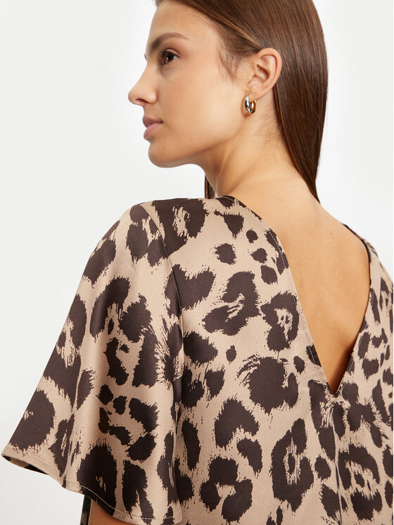 Vero Moda Vero Moda Blúz Merle 10316600 Barna Regular Fit