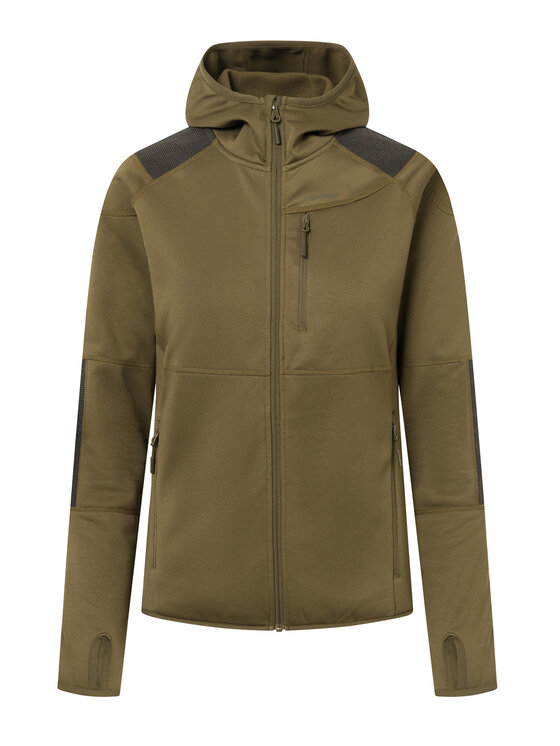 Viking Viking Bluza Yosemite Hoodie Lady Khaki Regular Fit