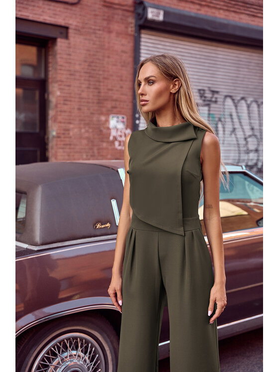 Made of Emotion Made of Emotion Jumpsuit M702 Verde Active Fit