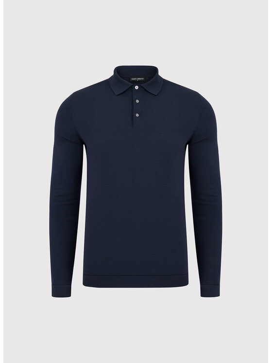Pako Lorente Pako Lorente Sweter P26WF-2X-007 Granatowy Classic Fit