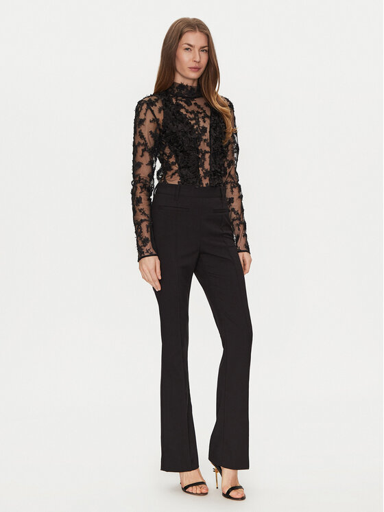 Babylon Babylon κορμάκι S00305 Μαύρο Slim Fit