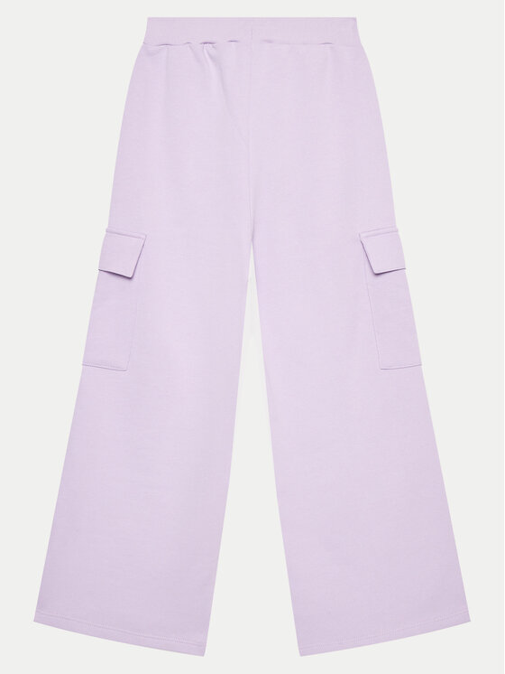 United Colors Of Benetton United Colors Of Benetton Donji dio trenerke 33NVCF05D Ljubičasta Wide Leg