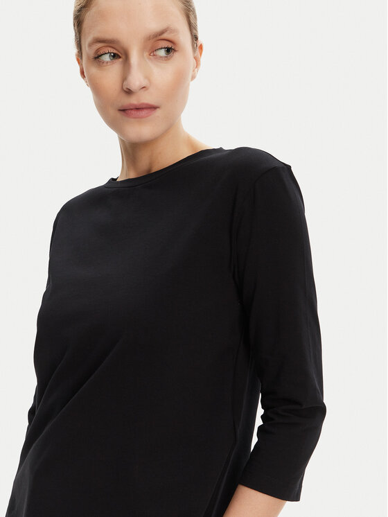 Weekend Max Mara Weekend Max Mara Μπλουζάκι Multia 2525946031 Μαύρο Regular Fit