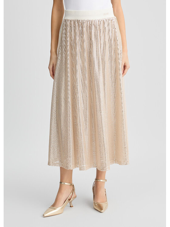 Liu Jo Liu Jo Gonna TA5263J4899A6883 Beige Regular Fit