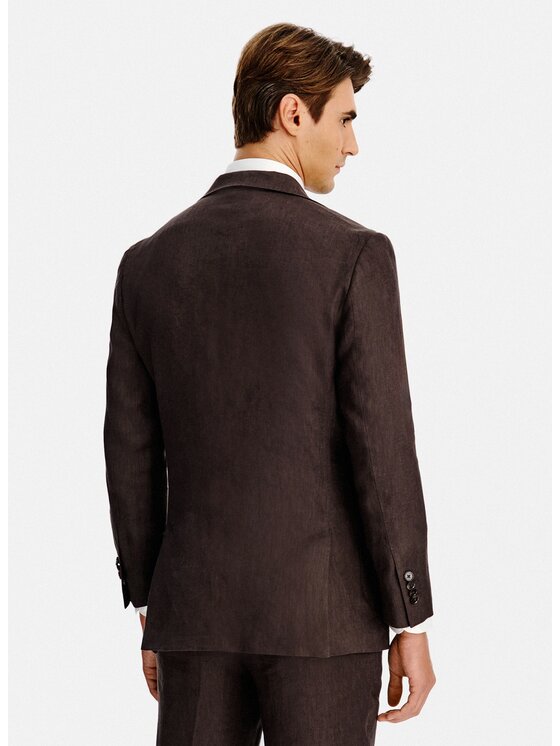 Pako Lorente Pako Lorente Marynarka P26SP-3G-029 Brązowy Slim Fit