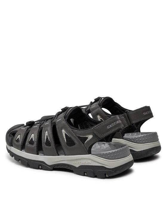 Skechers Skechers Сандали Tresmen-Outseen 204111/GRY Сив