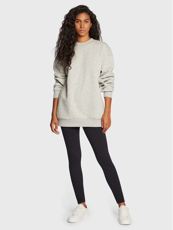 Felpa Basic 15653 Grigio Oversize