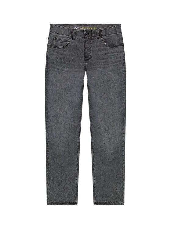 Lee Lee Jeansy STRAIGHT FIT XM Czarny Straight Fit