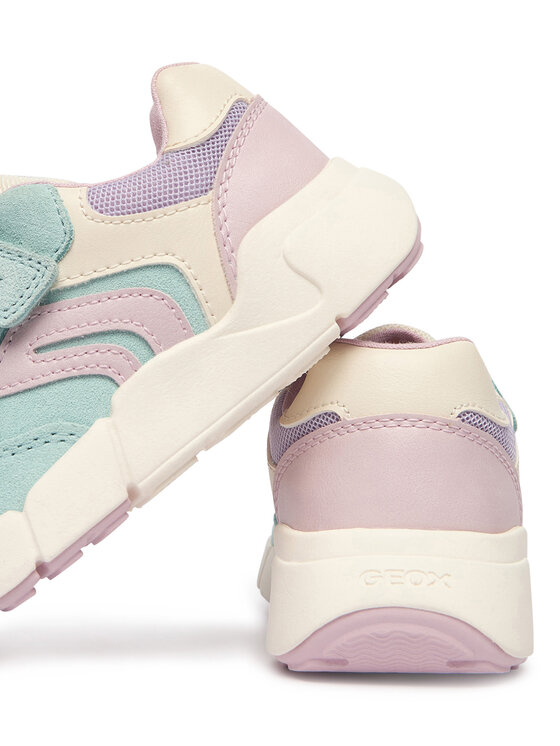Geox Geox Sneakersy B Flexyper Mini Girl B656NA 01422 C3BE8 S Tyrkysová