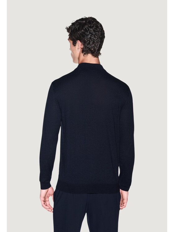 Armani Exchange Armani Exchange Sweter XM003569 AF28778 Niebieski Casual Fit