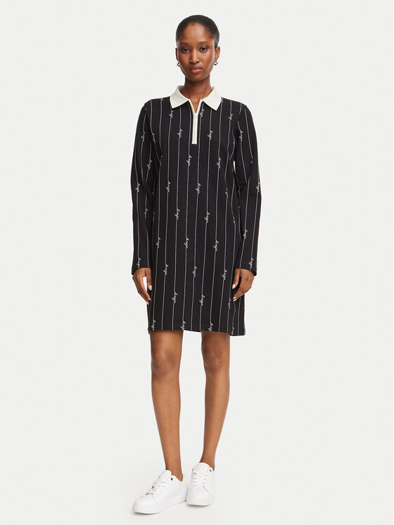 HUGO HUGO Ежедневна рокля Noople_B 50569475 Черен Regular Fit