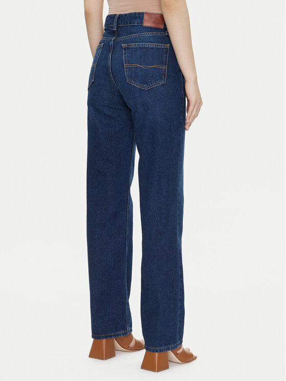 Pepe Jeans Pepe Jeans Blugi Robyn PL204901 Albastru Straight Fit