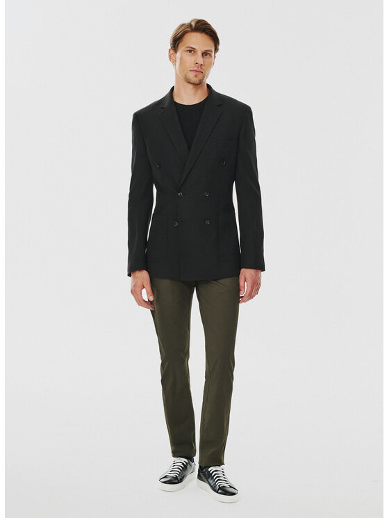 Pako Lorente Pako Lorente Marynarka P24WF-3X-007 Czarny Slim Fit