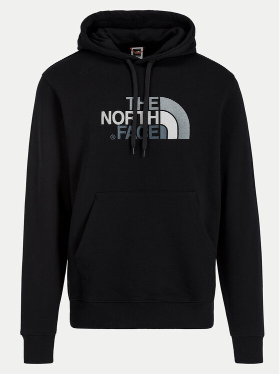 The North Face The North Face Džemperis ar kapuci Drew Peak NF00AHJY Melns Regular Fit