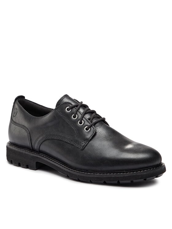 Clarks Clarks Туфлі Batcombe Tie 261734347 Чорний