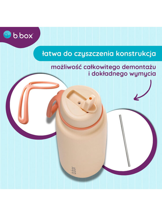 b.box b.box Butelka termiczna butelka termiczna Pomarańczowy