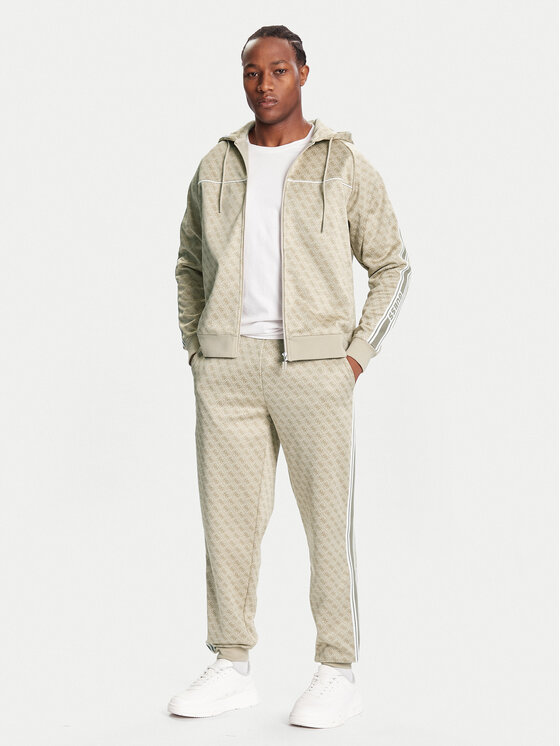 Guess Guess Bluză Z5BQ13 K2042 Bej Relaxed Fit