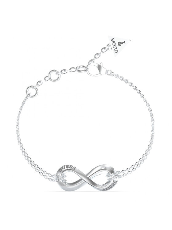Guess Guess Náramok JUBB05050JWRHS Strieborná