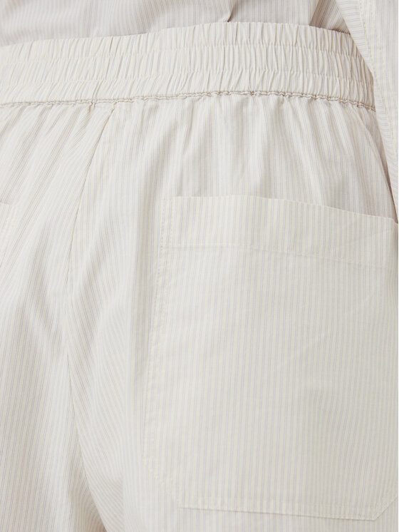 Herskind Herskind Szorty materiałowe Alma 5564172 Écru Relaxed Fit