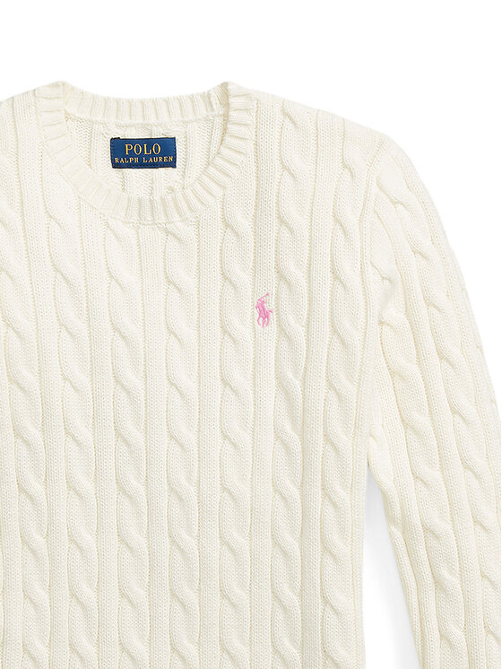 Polo Ralph Lauren Polo Ralph Lauren Sveter 313901316011 Écru Regular Fit