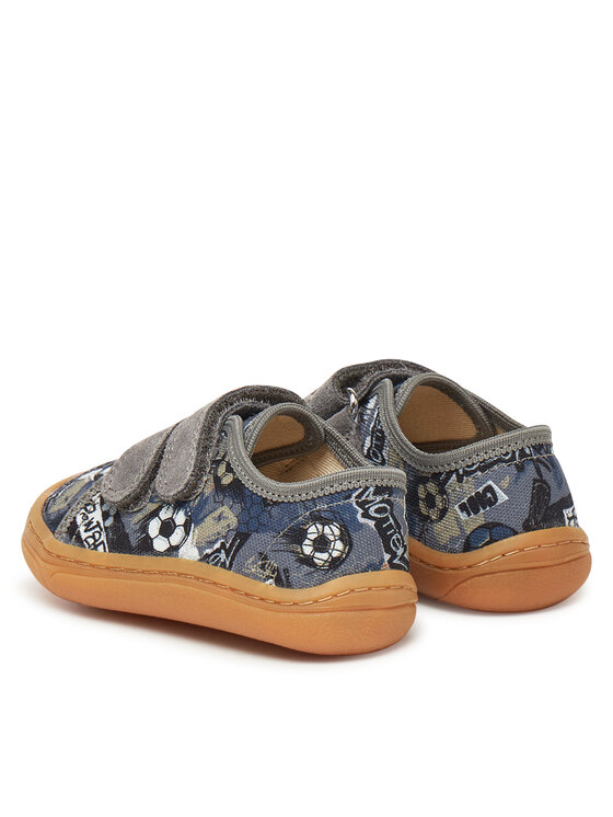 Froddo Froddo Пантофи Barefoot Canvas G1700379-27 M Сив