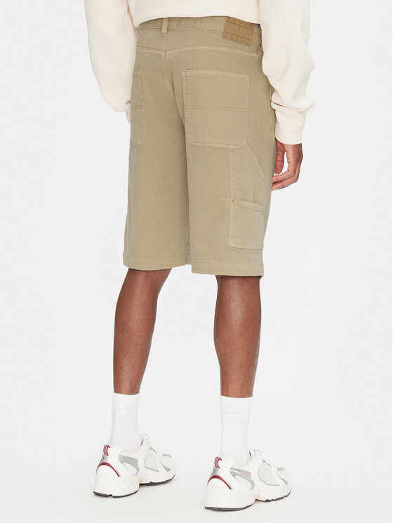 Tommy Jeans Tommy Jeans Stoffshorts Jaimie DM0DM21951 Beige Slim Fit