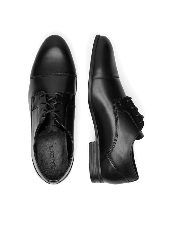 Lanetti Lanetti Halbschuhe VIGO-13 MBS Schwarz