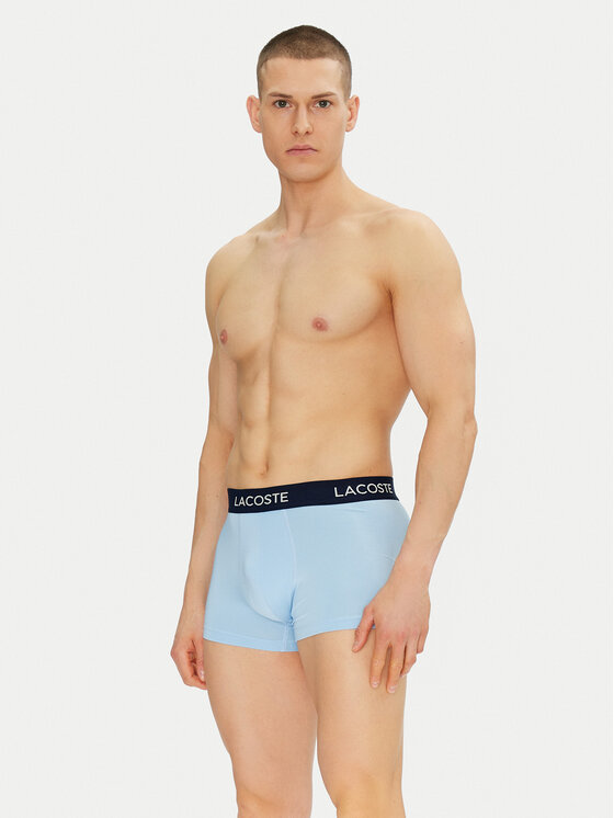 Lacoste Lacoste Set di 3 boxer 5H2394 Multicolore