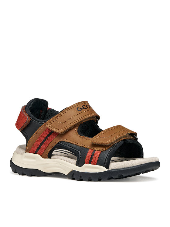 Geox Geox Sandale Jr Borealis J450RA 015ME CD6N6 M Smeđa