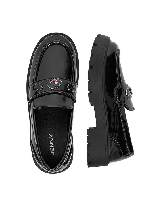 JENNY JENNY Loafersy CEO-CM240510-1 Černá