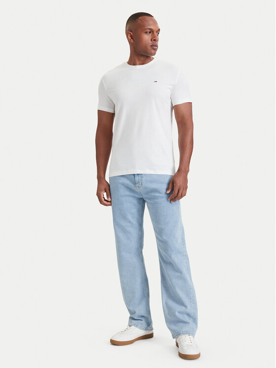 Tommy Jeans Tommy Jeans Komplet t-shirtów DM0DM21579 Kolorowy Slim Fit