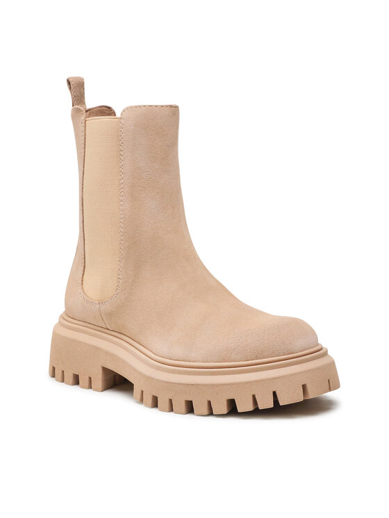 Badura Badura Klassische Stiefeletten RST-LONDRA-01 Beige