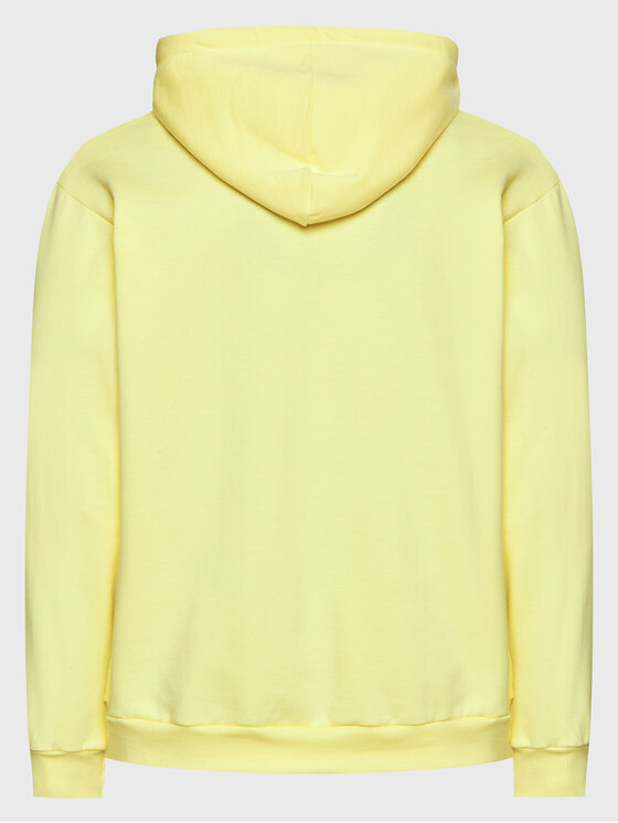 Felpa Unisex AL006-02-G002 Giallo Relaxed Fit