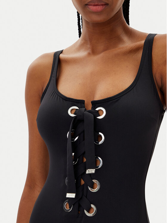 MICHAEL Michael Kors MICHAEL Michael Kors Бански костюм MM3Q456 Черен Regular Fit