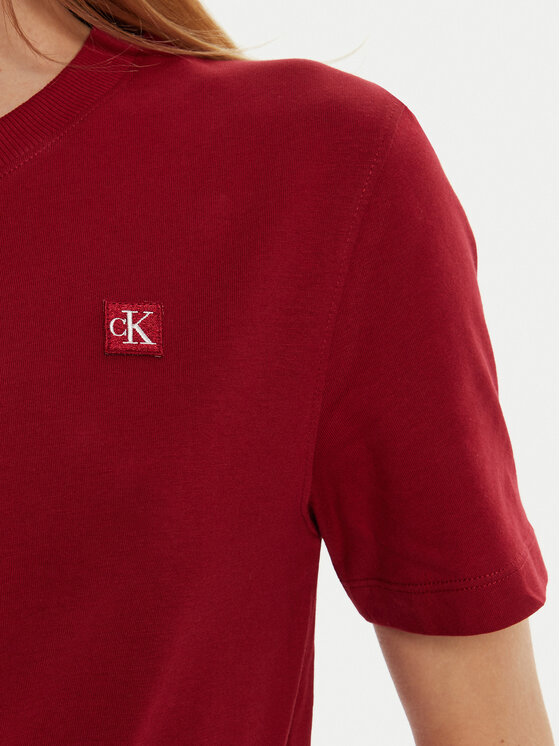Calvin Klein Jeans Calvin Klein Jeans Póló J20J223226 Piros Regular Fit
