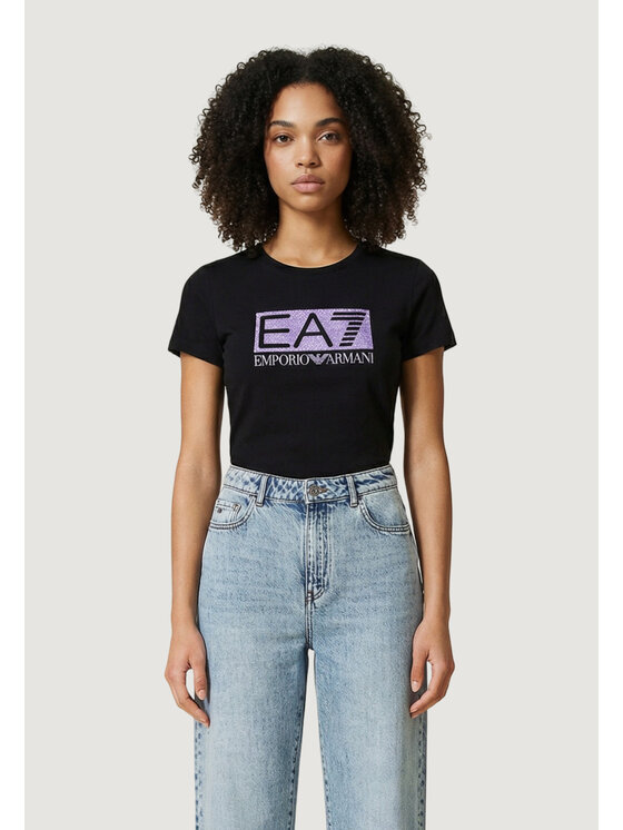 EA7 Emporio Armani EA7 Emporio Armani T-shirt 7W001093 AF10373 Nero Casual Fit
